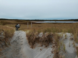 Bike on Beach Path