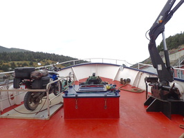 Bay L'Argent Ferry Foredeck