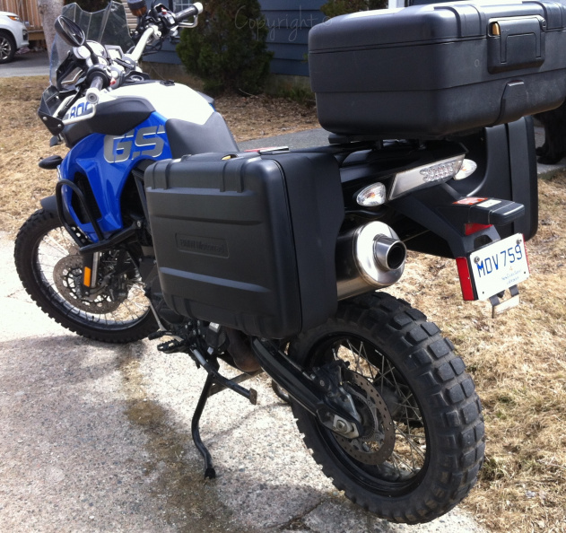 Vario Panniers and Top Case